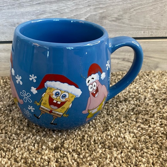 Sponge Bob Santa Hats Mug-2018 - Picture 5 of 7